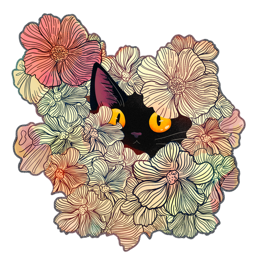 Among the flowers infused T shirt