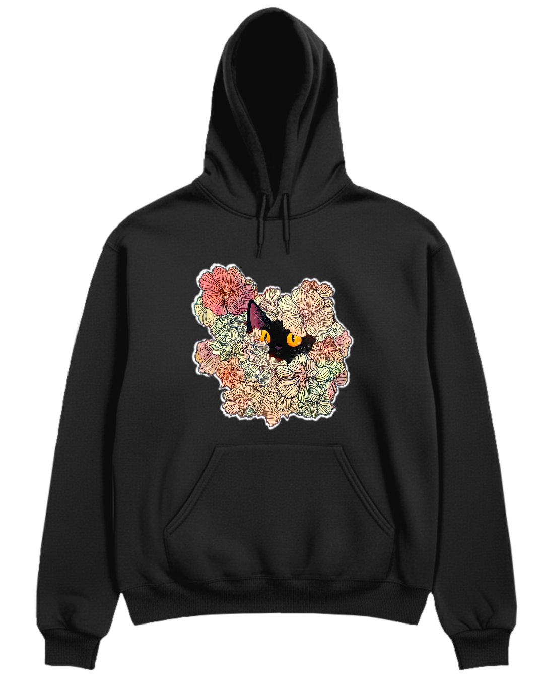 Among the Flowers hoodie design