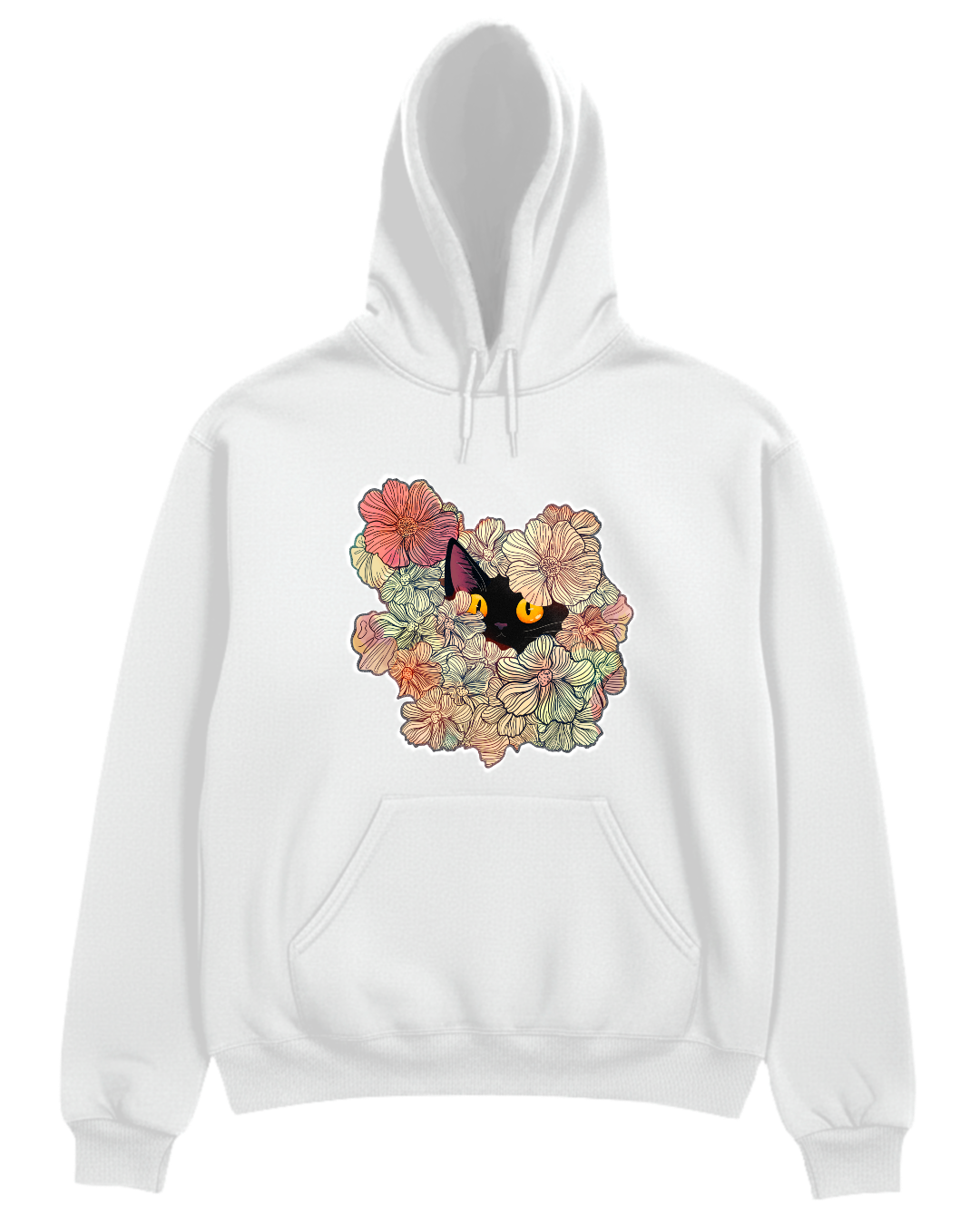 Among the Flowers hoodie design
