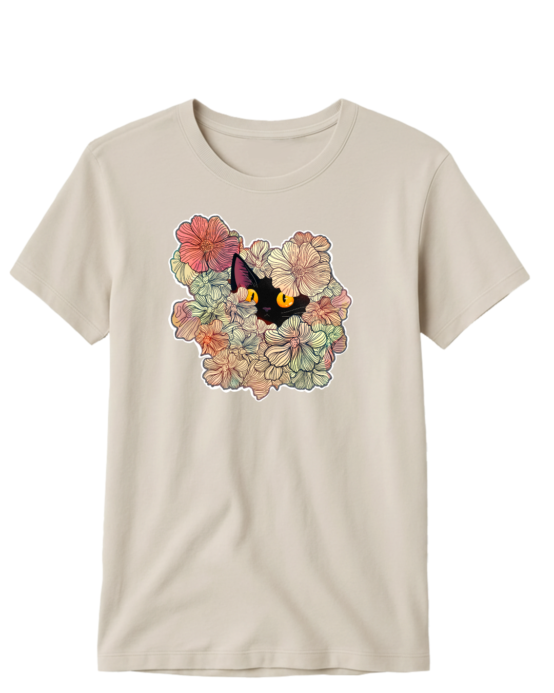 Among the flowers T shirt