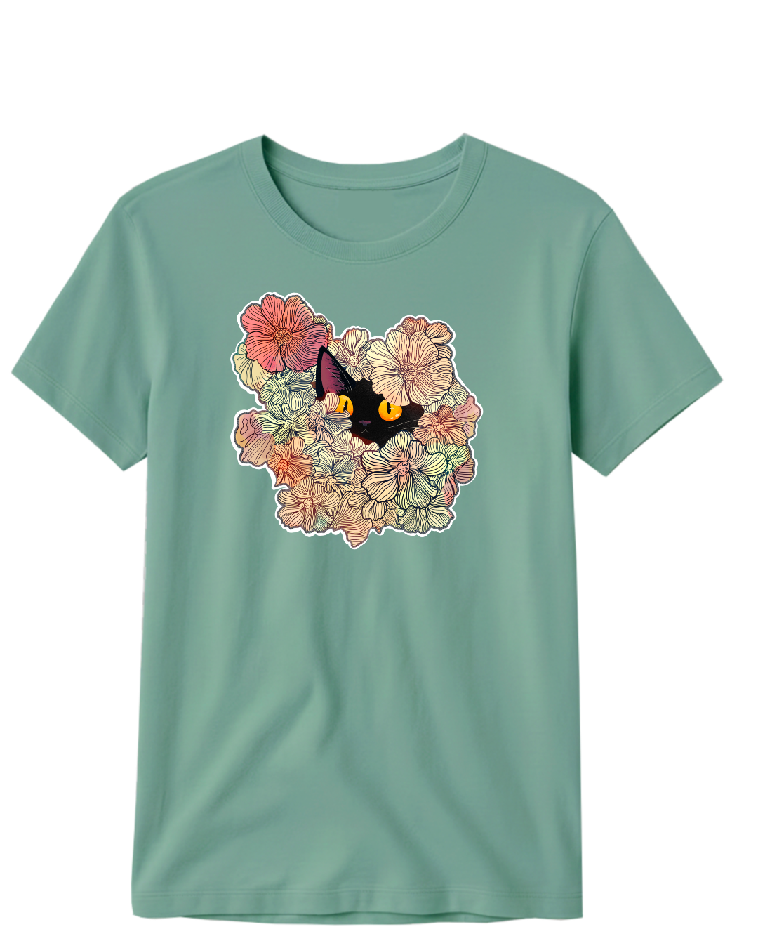 Among the flowers T shirt