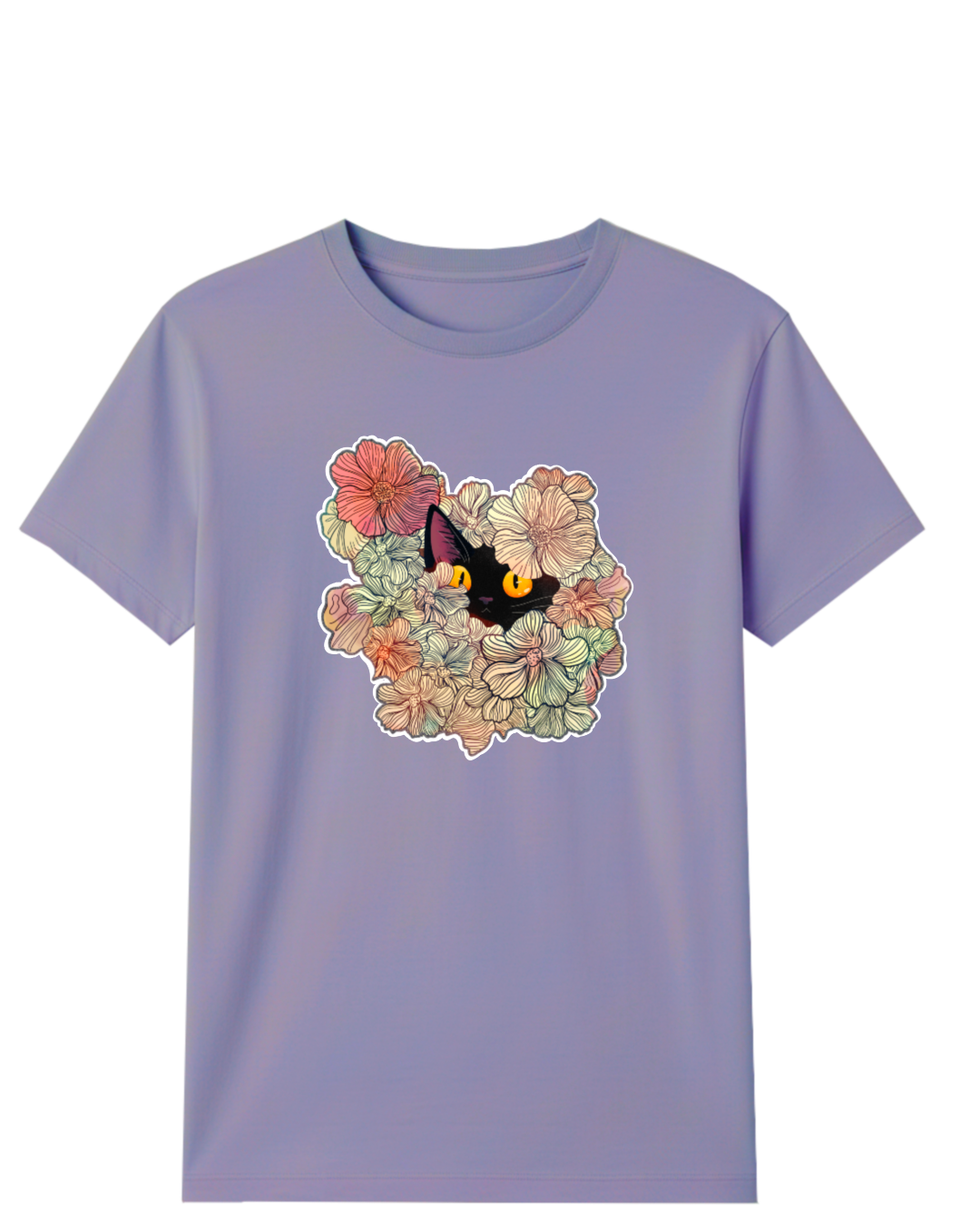 Among the flowers T shirt