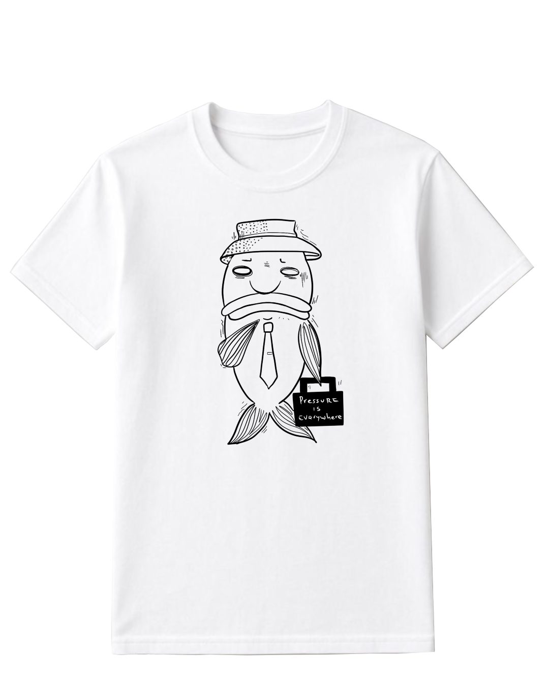 Blob fish infused T shirt
